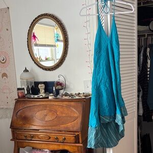 Blue and Teal Strappy Dress